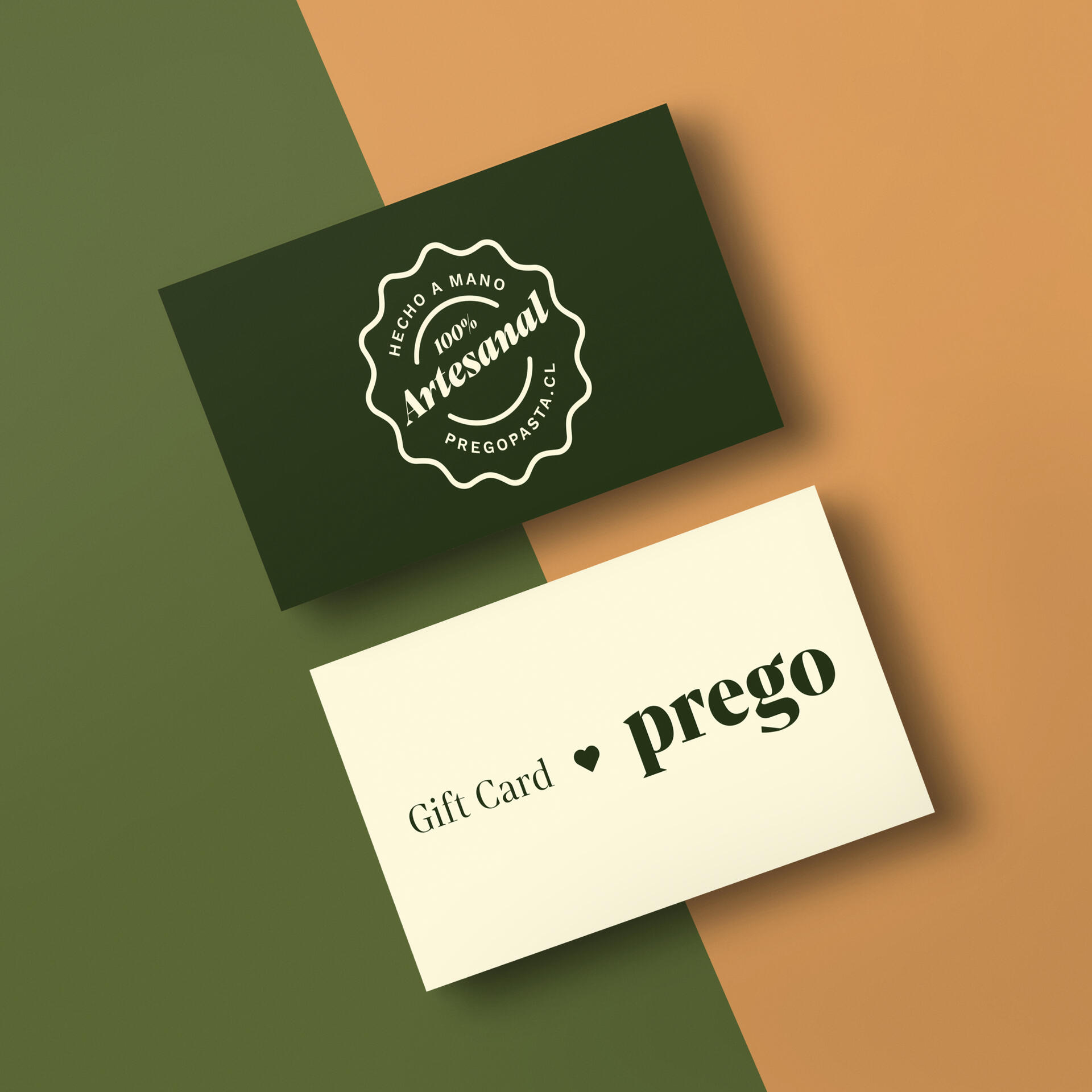 Giftcard Prego Pasta